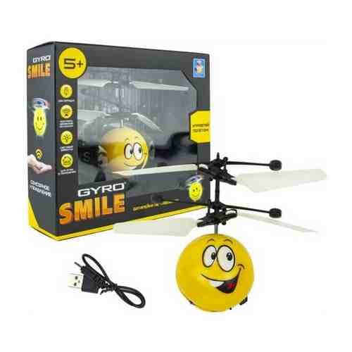 1toy Gyro-Smile, игрушка на сенсорном управлении, со светом, акб, коробка арт. 907540920