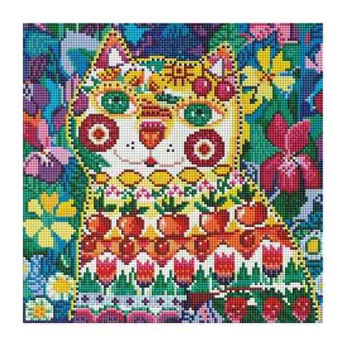 Алмазная мозаика Белоснежка «Кот в окошке» (Полная выкладка, 30х40 см, квадратные стразы) арт. 871636023