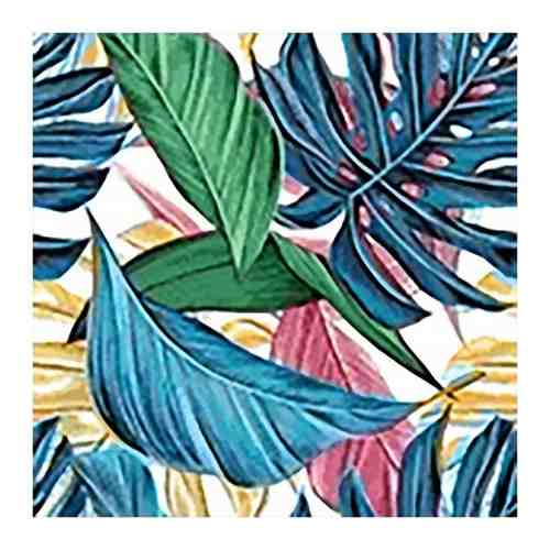 Алмазная мозаика Гранни «Тропические листья» (полная выкладка, 40х40 см, квадратные стразы) арт. 101199247764