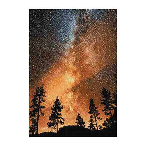 Алмазная мозаика Гранни «Звездное небо» (полная выкладка, 70х50 см, квадратные стразы) арт. 392049394