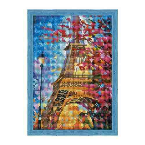 Алмазная мозаика Весной в Париже (На подрамнике), Цветной мир ярких идей 30x40 см. арт. 101330825254