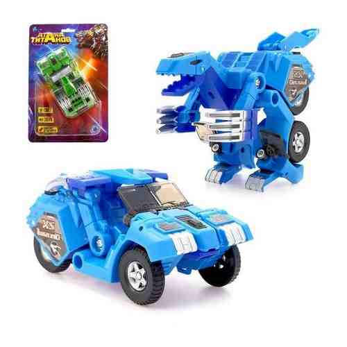 Автоботы Робот с трансформацией «Динобот», световые и звуковые эффекты, цвета синий арт. 101477016306