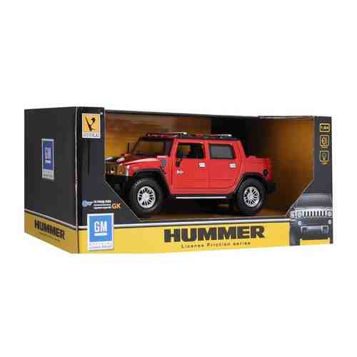Автомобиль инерционный HUMMER 1:24 со светом и звуком на батарейках GK 866-82432 арт. 101766569057