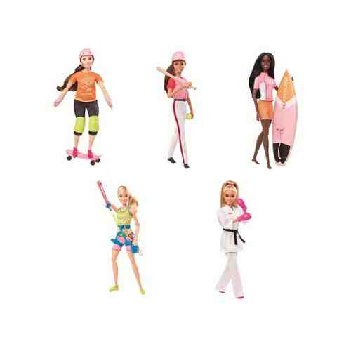 Barbie Олимпийская спортсменка в ассортименте 4 вида арт. 667640119