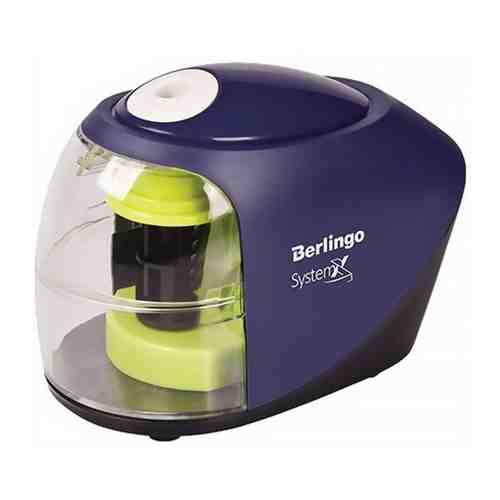Berlingo Точилка электрическая 1 отверстие Berlingo SystemX, с контейнером арт. 101362619503