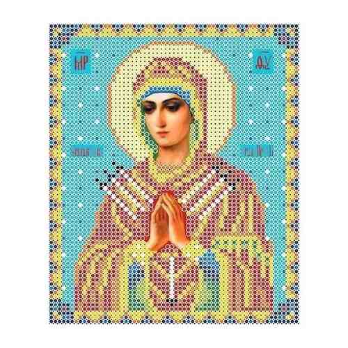 Богородица Семистрельная Рисунок на ткани 13х15 Каролинка ткби 5018 арт. 101116052478