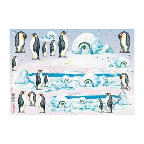 Бумага рисовая Пингвины STAMPERIA 48 х 33 см DFS139 арт. 101456426261