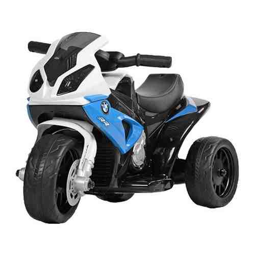 Детский электромотоцикл RiverToys BMW S1000RR JT5188 Синий (кожа) арт. 127722434