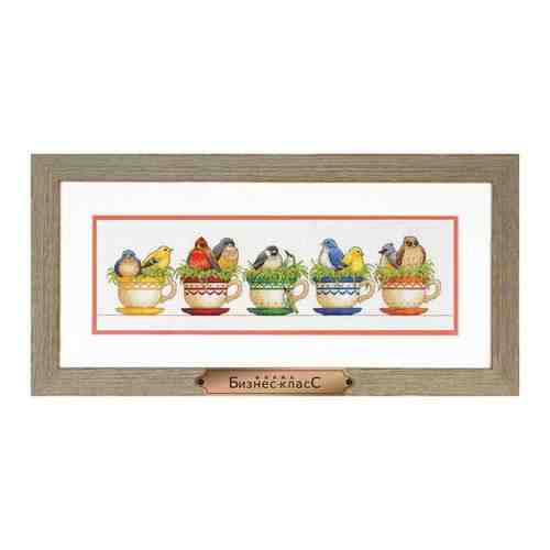 DIMENSIONS 70-35394 Набор для вышивания: Птицы в чайных чашках арт. 101454106869