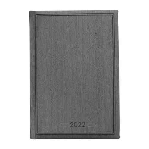 Ежедневник датированный 2022 т.серый А5, 176л. Wood AZ2032emb/dark-grey арт. 101489537494