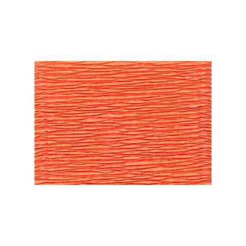Гофрированная бумага GOF-180 «Blumentag» 50 см, рулон 2,5 м, цв.17E6 ярко-оранжевый арт. 619414815
