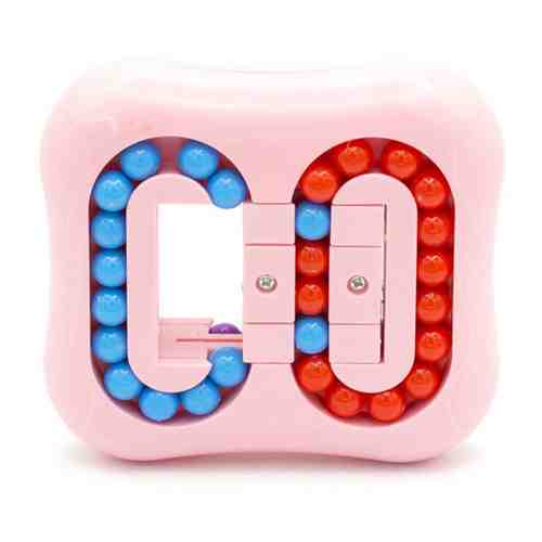Головоломка IQ Ball, развивающая игра, головоломка шар Кубик Рубика антистресс Puzzle Ball для взрослых и детей, розовая арт. 101414000107