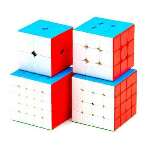 Головоломки MoYu Набор кубиков MeiLong 2x2-5x5 Цветной арт. 101462670603