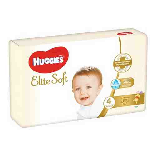 Huggies подгузники Elite Soft 4 (8-14 кг), 66 шт арт. 101577173565