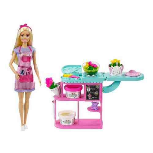 Игровой набор Mattel Barbie Флорист с цветочным магазином арт. 101462840627