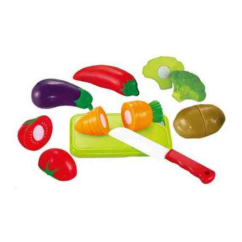 Игровой набор режем овощи на липучке, с доской и ножом, 8 предметов арт. 101612090809