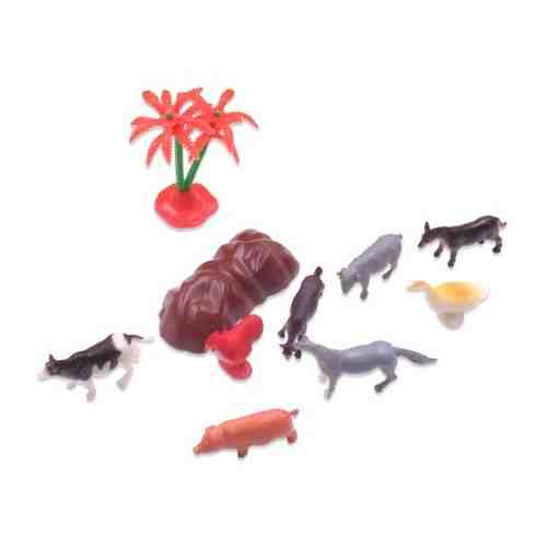 Игрушечные домашние животных, 10 фигурок, набор 
