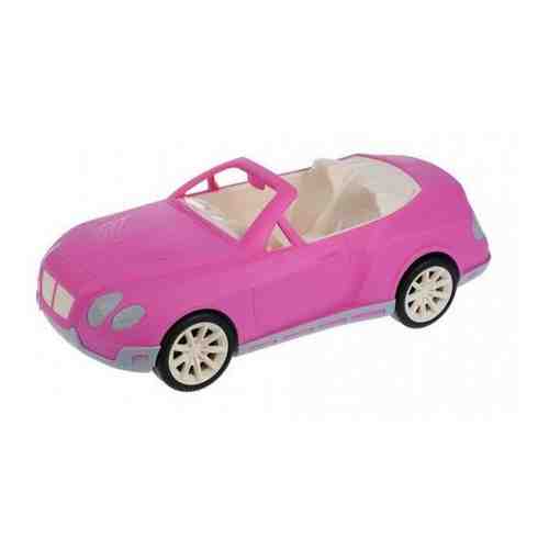 Кабриолет для Барби с вращающимися колесами, автомобиль - машинка (розовый, белый), длина - 44 см арт. 101440972908