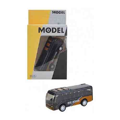 Коллекционная модель, Машинка детская, Автобус, инерционный, размер - 9 х 3 х 3,5 см арт. 101773421963