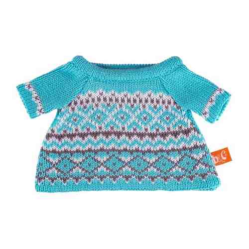 Комплект одежды для кошечки Ли-Ли 27 см Голубой вязаный свитер арт. 786956146