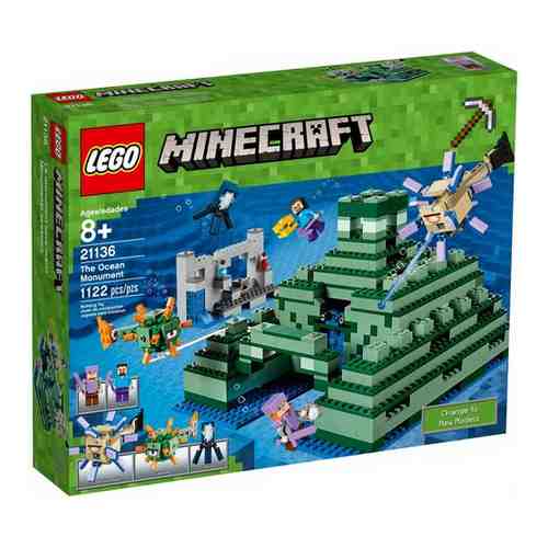 Конструктор Lego 21136 MINECRAFT Подводная крепость арт. 1732043093