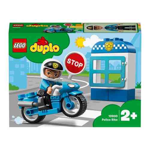 Конструктор LEGO DUPLO Town 10900 Полицейский мотоцикл арт. 318549608