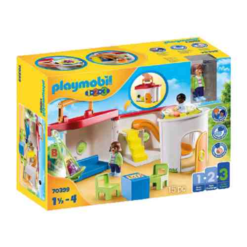 Конструктор Playmobil Playmobil 1.2.3 70399 Детский сад арт. 947761237