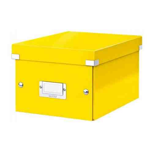 Короб для хранения Leitz 60430016 Click Store A5 желтый картон арт. 101416591920