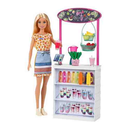 Кукла Mattel Barbie Смузи-бар GRN75 арт. 963744002