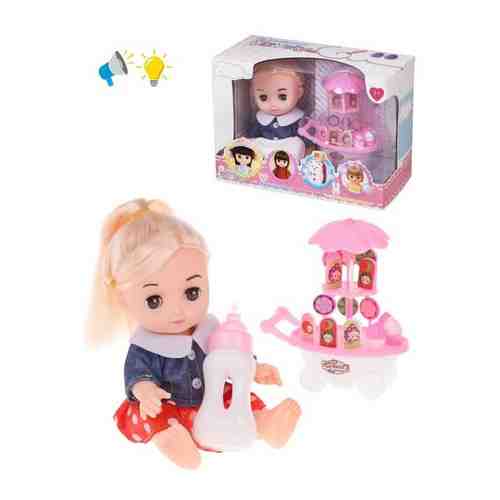 Кукла наша игрушка JS088-2 Кафе-мороженое 17 предметов арт. 1456758821