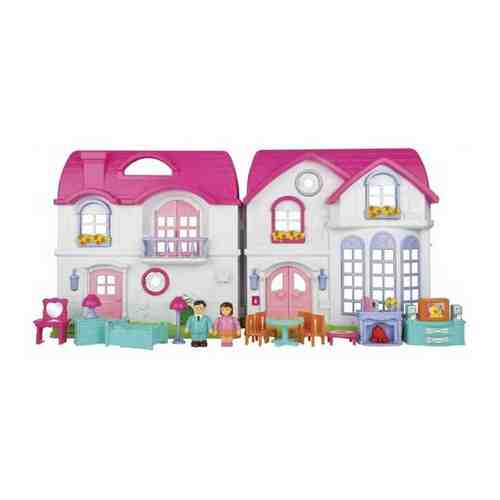 Кукольный домик с мебелью Funny House складной арт. 101326580516