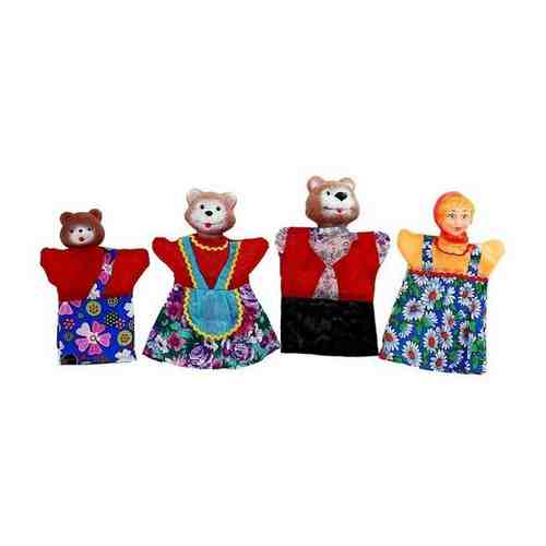 Кукольный театр «Три медведя», 4 персонажа арт. 101434158055