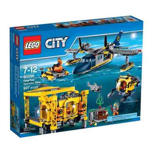 Lego Конструктор LEGO City 60096 Глубоководная исследовательская база арт. 13011483
