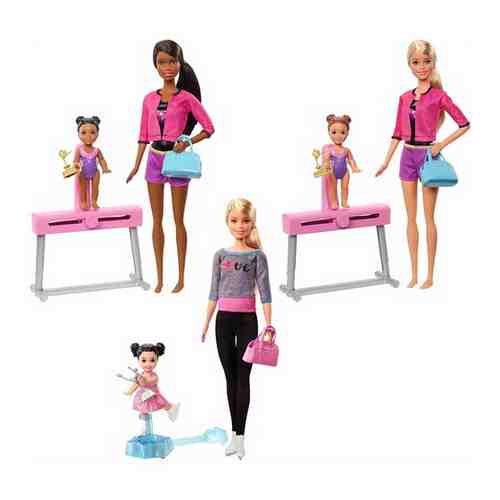 Mattel Barbie Барби-гимнастка FXP37/FXP40 Брюнетка арт. 466207009