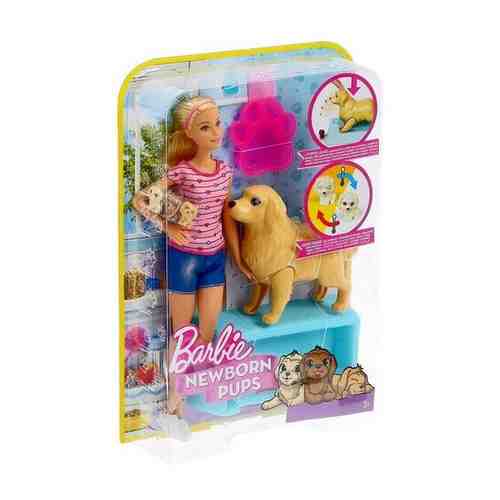 Mattel Набор «Кукла и собака с новорожденными щенками» арт. 101428343761