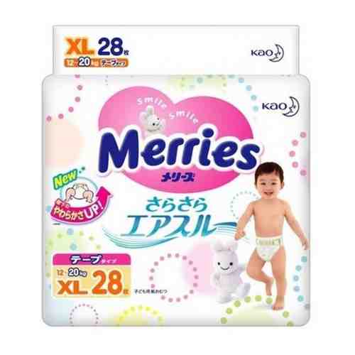 MERRIES Подгузники для детей размер XL 12-20 кг, 44 шт. арт. 101282597817
