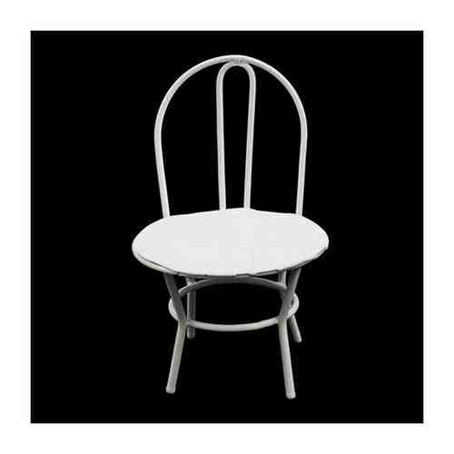 Металлический стульчик, 8*5*5 см арт. 101087723756