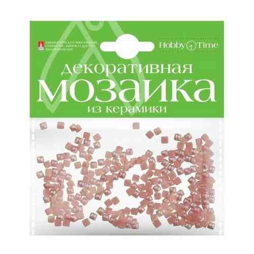 Мозаика декоративная из керамики 4Х4 ММ,200 ШТ., розовый арт. 101302271147