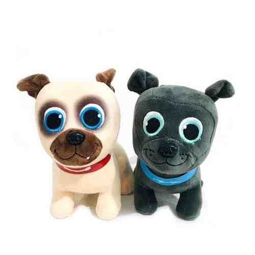 Мягкая игрушка Дружные мопсы Бинго и Ролли из мультсериала Дисней, 20 см арт. 101767994579