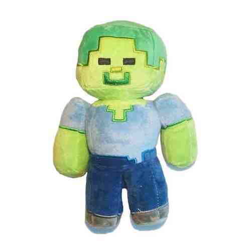 Мягкая Игрушка Minecraft Zombie (Майнкрафт Зомби) 21 см арт. 101336569409