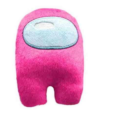 Мягкая плюшевая игрушка Among Us розовая, 20 см арт. 101454111966