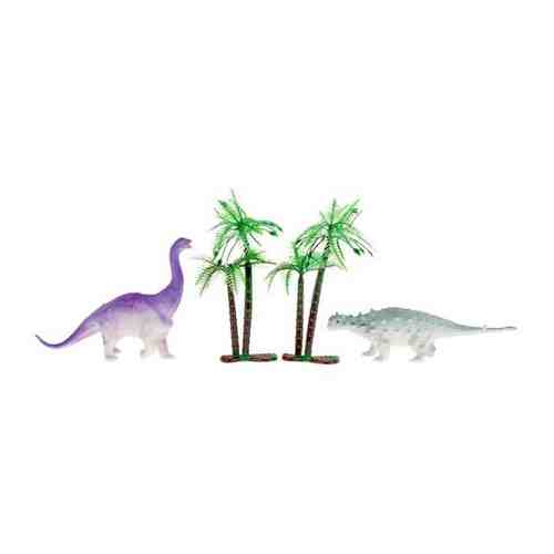 Набор динозавров Играем вместе Динозавры, меняют цвет в воде, 4*22*22 см (2007Z046-R) арт. 933148001