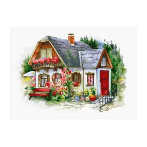 Набор для вышивания «Красивый загородный домик», 34x24 см, Luca-S арт. 101312050930