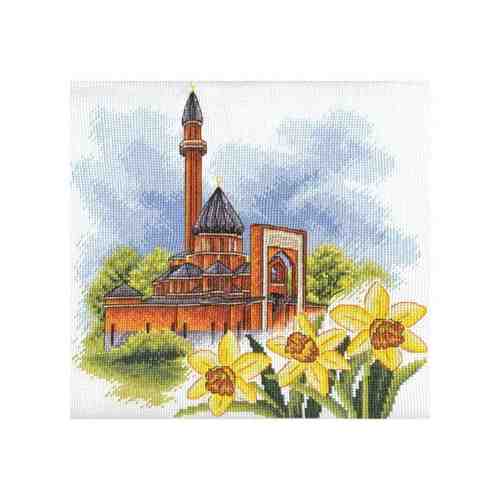 Набор для вышивания крестом Мемориальная мечеть в Москве МЧ-1407, см. арт. 100820627236