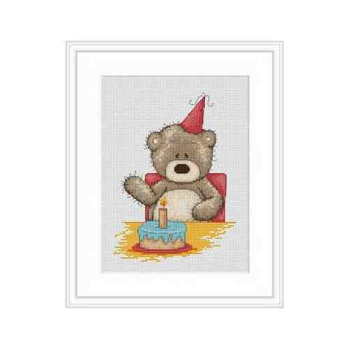 Набор для вышивания Медвежонок Бруно , Luca-S арт. 100977735381