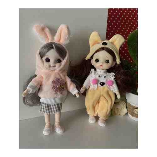 Набор из двух кукол, Шарнирные куклы BJD 15 см: 