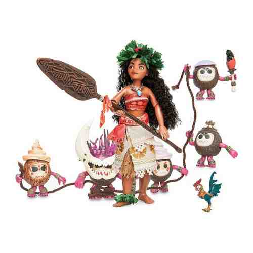 Набор кукол Disney Moana and Hei Hei Doll Set - Disney Designer Fairytale Collection - Limited Edition (Дисней Моана и Хэй Хэй Лимитированная серия) арт. 101393446093