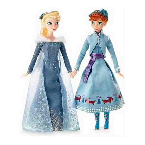 Набор кукол Эльза и Анна Холодное сердце, Приключение Олафа, оригинал Disney USA арт. 1434014990