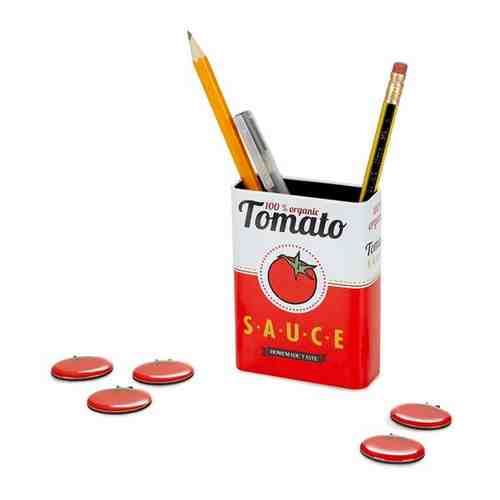 Набор подставки BALVI Tomato Sauce и держателей, магнитный арт. 675179006