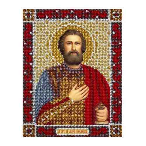 Набор вышивки бисером «Святой Андрей Боголюбский», 14x18 см, Паутинка арт. 101326345731